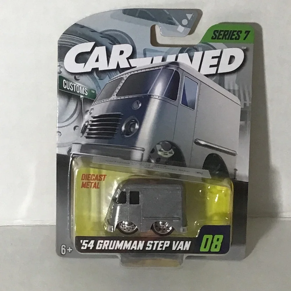 CarTuned Series 7 08 '54 Grumman Step Van Silver Diecast Metal MGA Entertainment